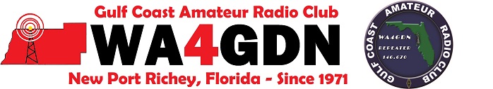 Gulf Coast Amateur Radio Club WA4GDN Logo